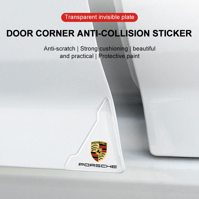 2 Bucăți Transparent Protecție Colț Ușă Mașină Autocolant Protecție Anti-Zgârieturi Pentru BMW M E34 E36 E60 E90 E46 E39 F10 F20 F30 X5 X6 X1 M3 M5 M6 E71 F01 F02 F87