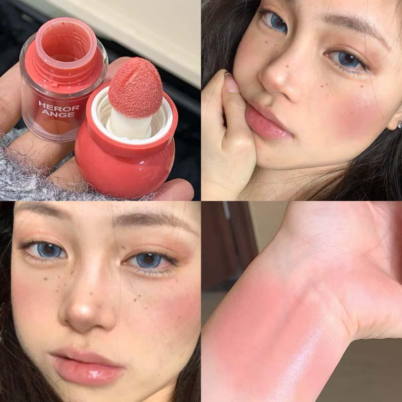 Blush Contorno Volumizador Estilo Coreano HERORANGE