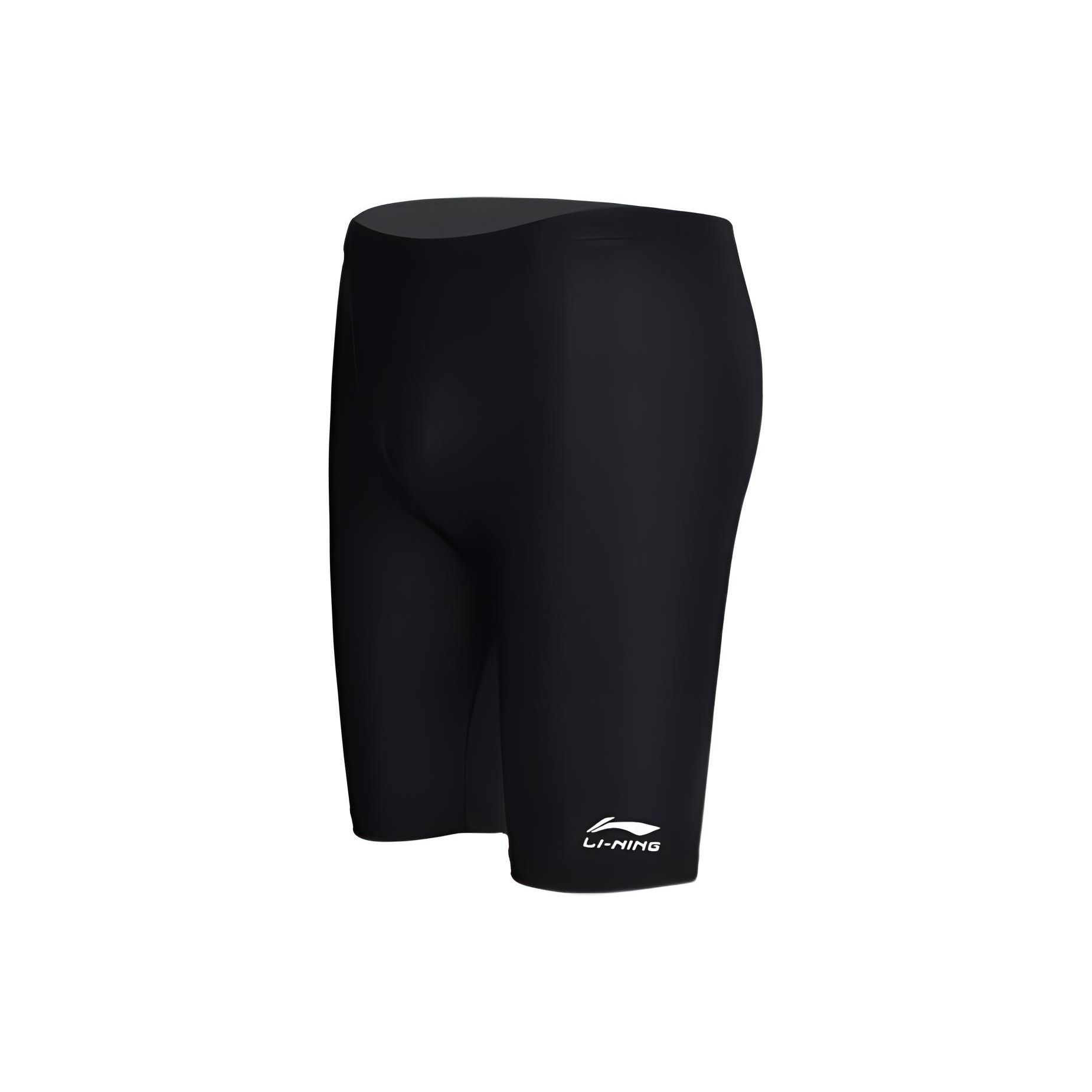 

Li Ning Logo Print Quick-Dry Training Swim Trunks Мужские плавки Черный LXSR117-8 L