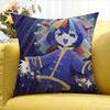 Kikuo Cute Cartoon World Various Sizes Square Pillow Case For Car Home Bedchamber Decor
