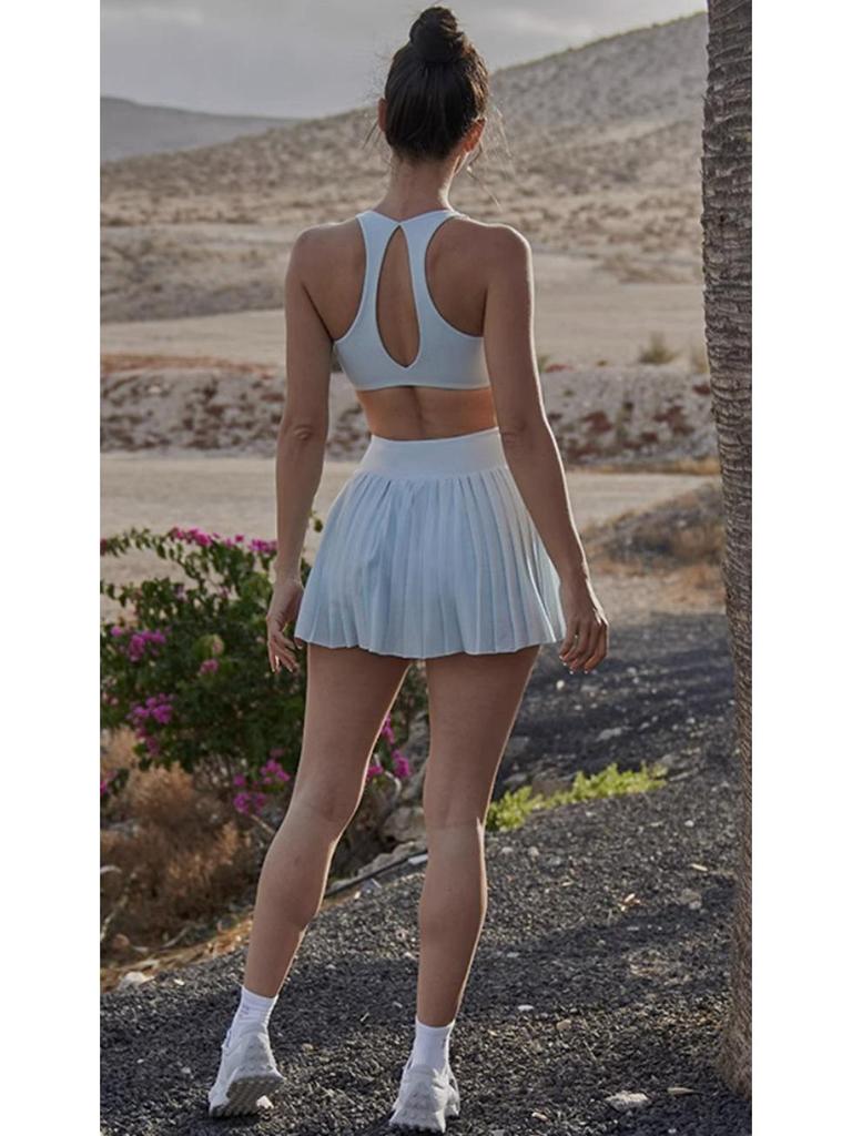 Women's Cross-Back Yoga Tops: Stylish Tank for Pilates, Fitness, and Running