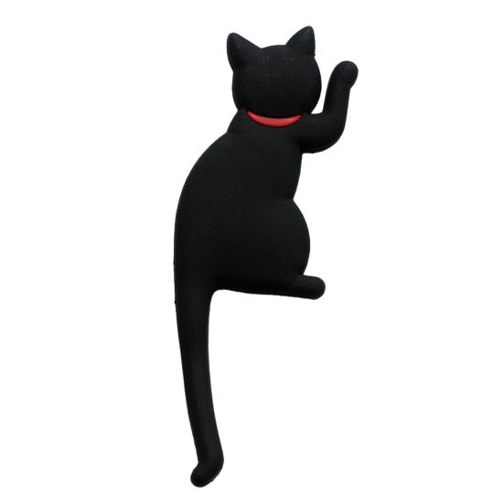 Creative Fridge Hook Cartoon Animal Shape Cat Tail Refrigerator Magnet Sticker for Home