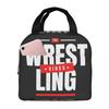 Pro Wrestling Isoliertes Lunchpaket für Damen Kinder Auslaufsicher Lebensmittelbehälter Thermische Lunchbox Tragetasche