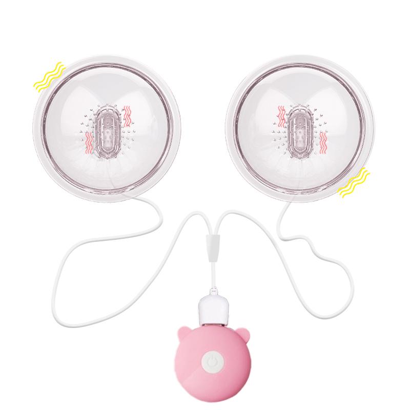 Vibrátor bradavek pro ženy 10 frekvenční vibrace Svorky na bradavky Sací stimulátor Masážní přístroj Sexuální hračky pro dospělé páry Potěšení