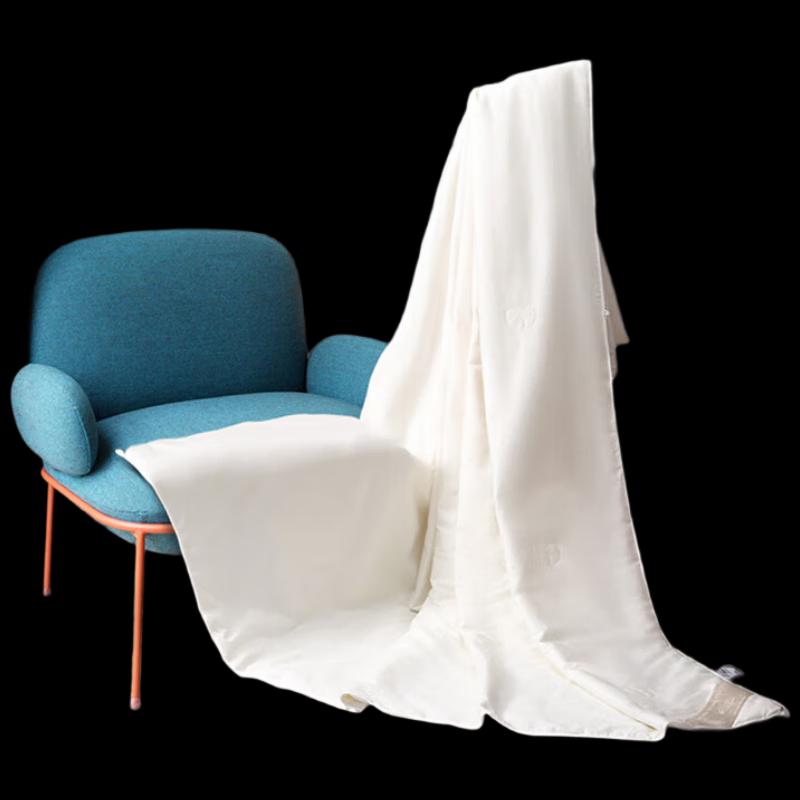 Mercury Home Textiles Kyle Ganzbaumwolle Seidensteppdecke