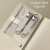 Carbon Steel Nail Clipper 4 Pcs Set Wholesale Nail Clippers Stainless Steel Toe Manicure Professional Toolkit