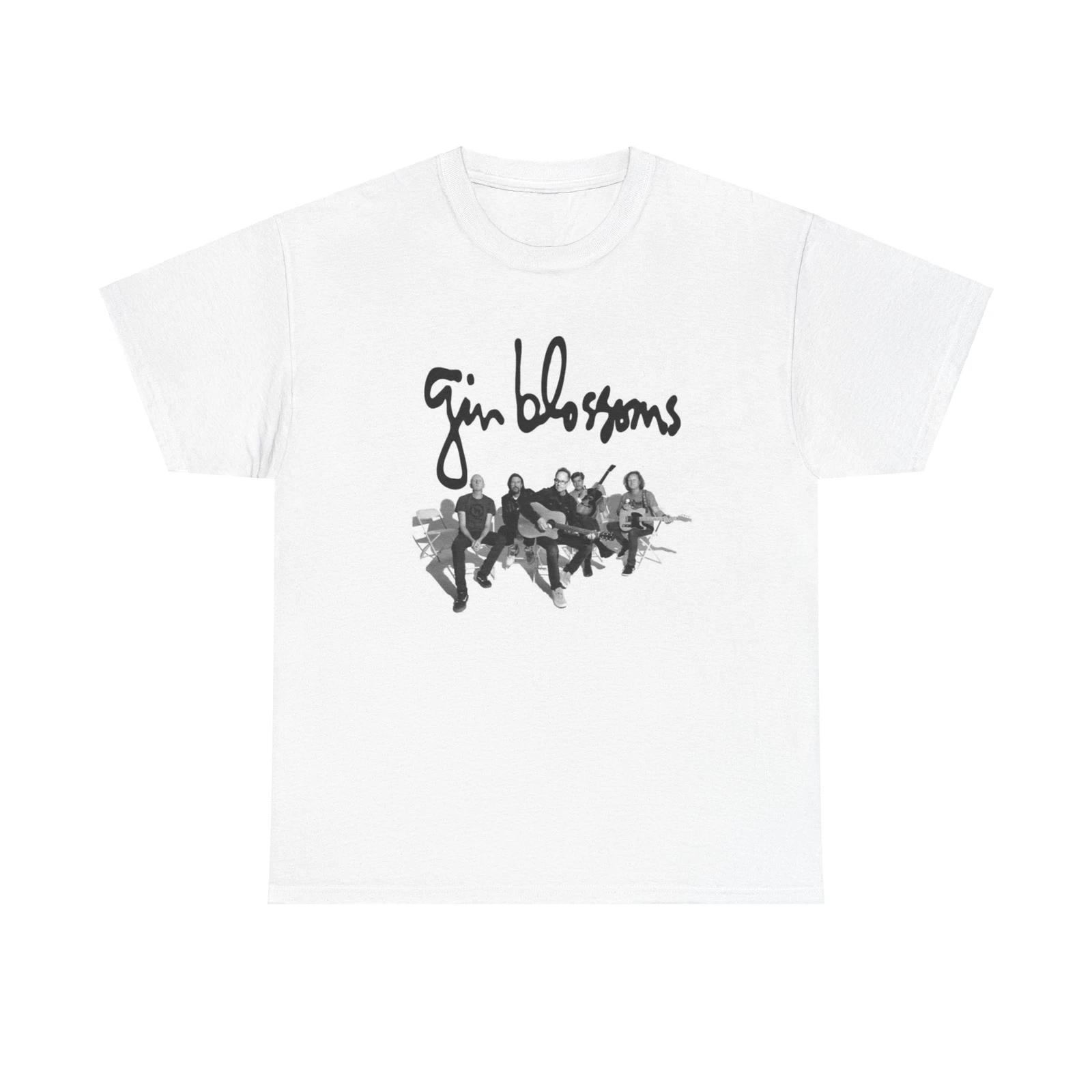Men s and Women s T-shirts Gin blossoms T-shirt vintage 90s classic rock retro Unisex Heavy Cotton Tee XL