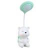 Bear Cartoon Study Lamp: Creative USB-Charged Night Light for Children's Bedroom or Bedside