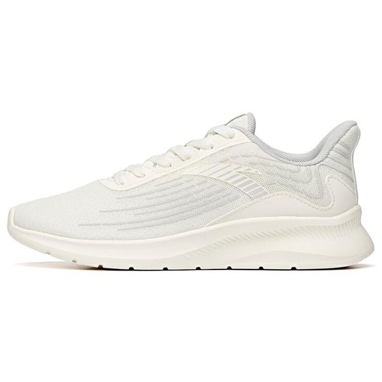

New Anta Running Collection Cushioning Anti Slip And Wear Resistant Low Top Running Shoes Women s White Gray 122115577-2 36.5
