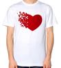 Love Heart T-Shirt Men Women Unisex Top