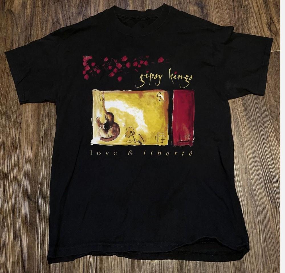 

Gipsy Kings Band Любовь Свобода Унисекс Футболка Хлопок 3XL