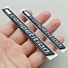 3D ABS Car Sticker Competition Logo Bar Underlined Badge Emblem Decals For BMW M3 M4 M5 X5M X6M Thunder Edition Auto Accessories