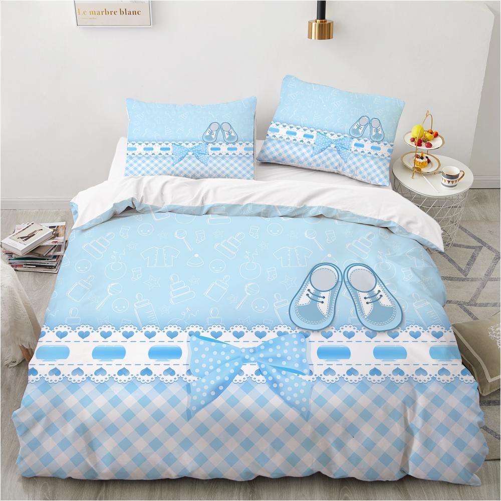 Liebliches Mädchenhaftes Stil Bettbezug Set Rosa Schleife Thema Bettdeckenbezug King Queen Full Size für Kinder Teenager Polyester Bettwäscheset