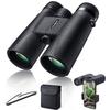 Binoculars 10x42 12x42 High Magnification HD Optical Zoom Birdwatching Hiking Travel Photography With Phone Adapter