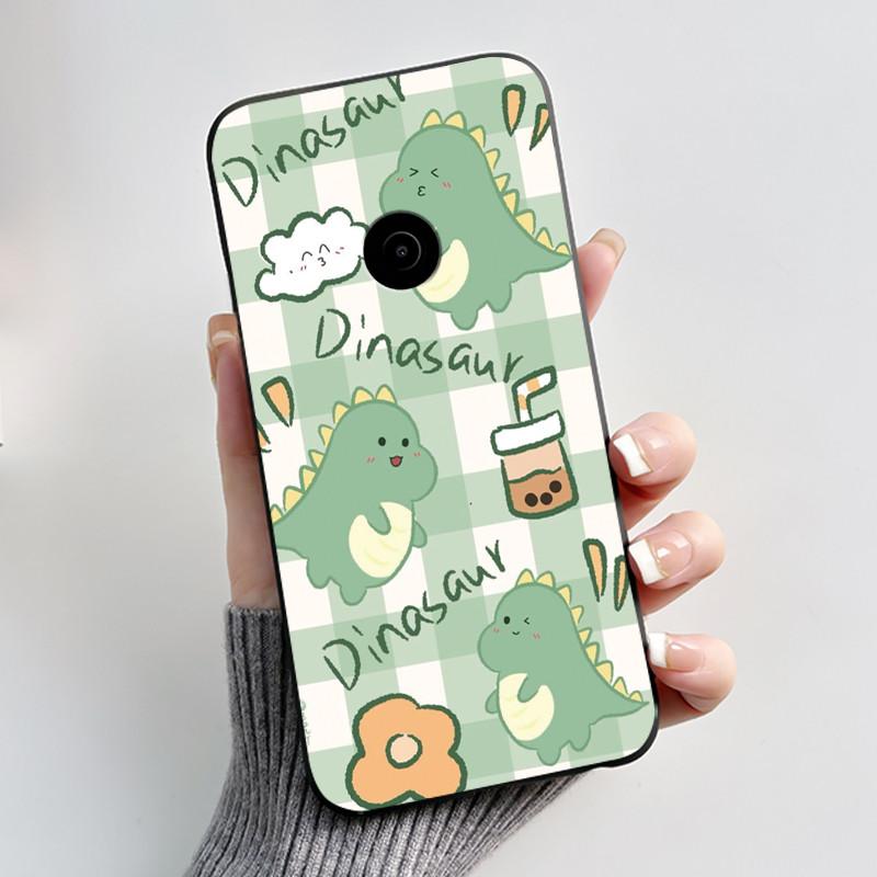 Cute Case For Nokia 110 4G 2023 Fundas Capa Printing Shell Protective Cover Soft Silicone Cartoon Phone Casing Coque