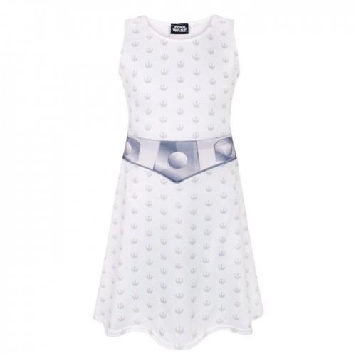 STAR WARS Childrens Girls Princess Leia Costume Dress