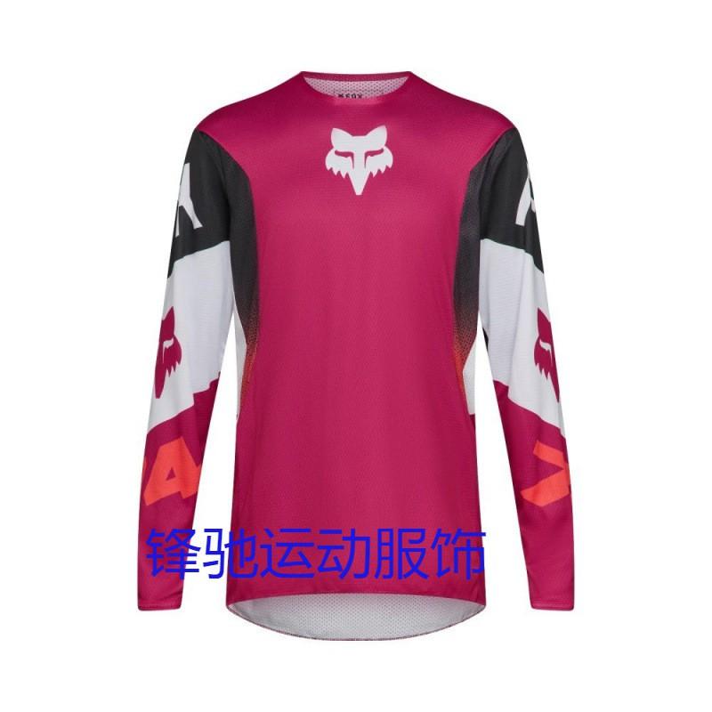 Herren Damen Mountainbike Radtrikot Langarm Schnelltrocknend Offroad Motocross Rennhemd