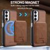 For Samsung Galaxy A34 5G Magnetic Case Detachable Card Holder Leather+TPU Mobile Cover