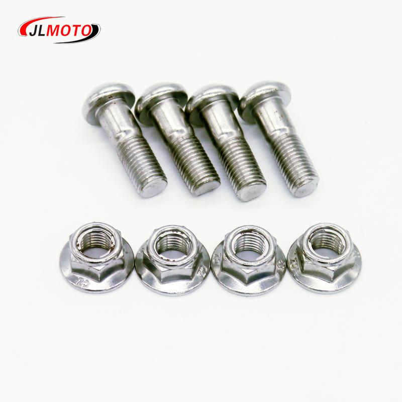 Rear Wheel Axle Collar Sprocket Hub Bolts Nuts for Yamaha ATV Quad Bike YFZ450 04~13 Raptor YFM Raptor 700 06~12 1S3-25386-00-00