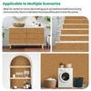 Brown Dotted Organic Shapes Wallpaper 22.83"X118" Waterproof Wallpaper for Living Room/Bedroom/Bathroom PVC Wall Sticker