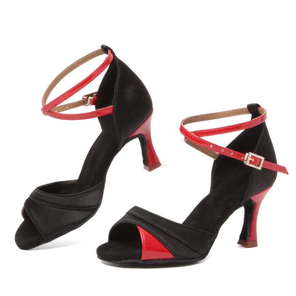 Modne damskie buty do tańca towarzyskiego Buty do tańca latynoskiego do salsy