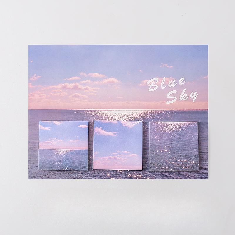 

Post-it Note N Times Stick Student Pocket Diy Декоративные материалы Бумага для заметок Charming purple lake/10p