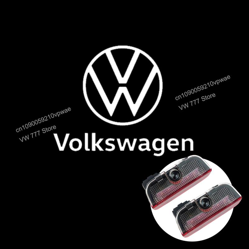 efg1 2PCS/Set For Volkswagen VW Passat Golf CC Touareg Scirocco Tiguan Variant B8 Car Door Light Logo Laser Projector Welcome Light