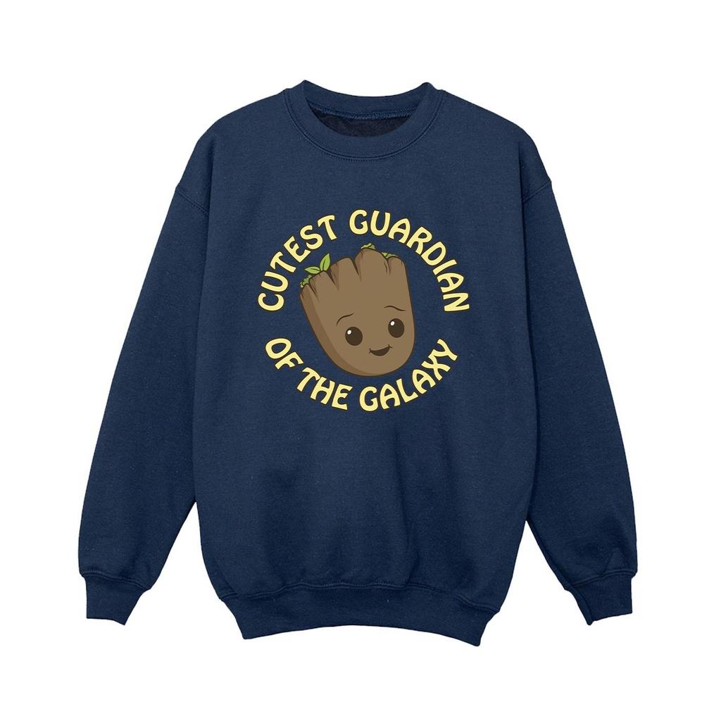 Marvel Boys I Am Groot Cutest Guardian Sweatshirt