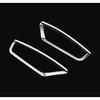 Car Rear Tail Fog Light Lamp Frame Trim Cover Sirckeer For 2017- 2024  MAZDA Cx-5 Cx5 Kf