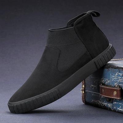 Chaussures Vulcanisées Slip-ons Mode Homme Chaussure de Planche Décontractée Baskets Respirantes Mâle Nouveauté en Taille Légitime 45 Promotion Marche Social 44