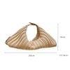 BLUEORB Cocoon Bag, a handbag, mini tote, pleated bag, women's, Korean fashion (Beyond Black)