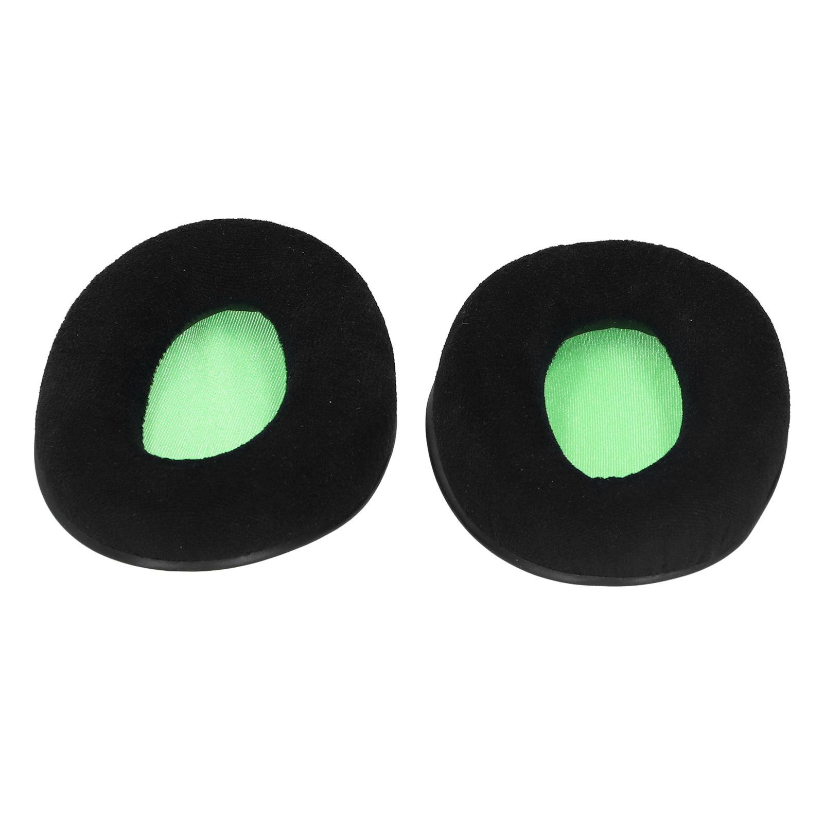 Headset Ear Cushions Replacement Headphone Earpads Ear Cover for KHX HSCP HyperX Cloud II 2(Textured Green )
