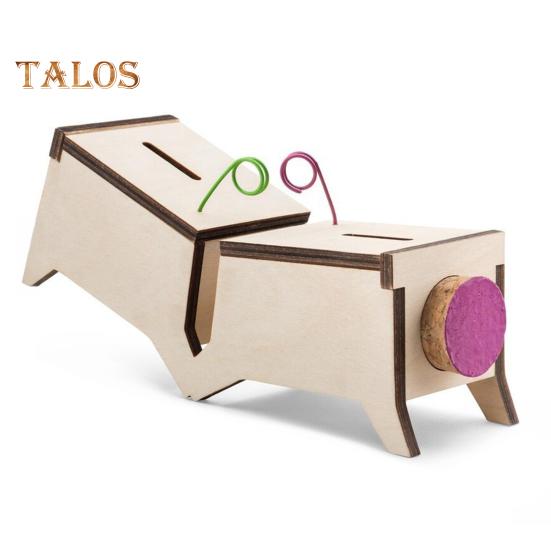 

Деревянная балансирующая копилка, интерактивная игра-качели, копилка, контейнер для монет и денег для детей и взрослых, украшение для копилки