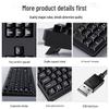 Wired Silent Mechanical-Feel Keyboard and Mouse Set for Desktop and Laptop