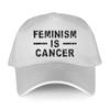 Unisex Outdoor Summer Caps Adjuatable Hat for Women Feminism Is Cancer Men Luxury Cotton Baseball Cap Classic Hip-hop Style Hats