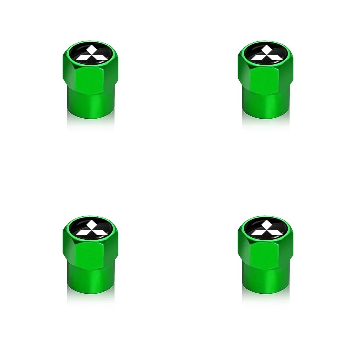 

4PCS Fashion Car Wheel Air Valve Dust Covers Accessories For Mitsubishi Outlander XL Montero Lancer Triton l200 Galant