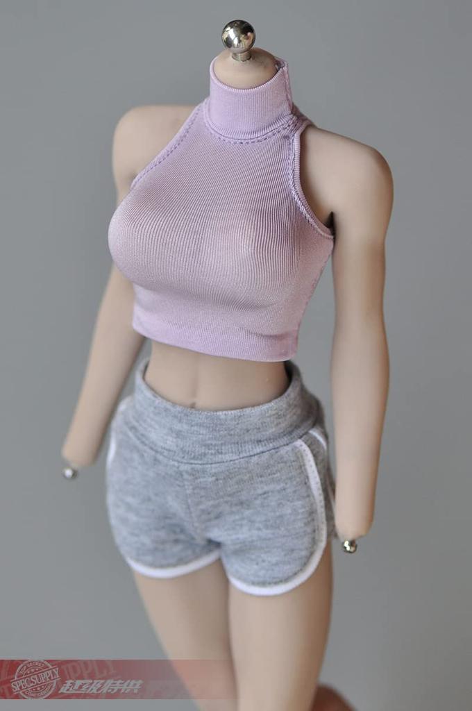 Figure School Girl Beauty 2023 Gray Gym Wear Sports Shorts Pants Head and Other Clothes Are Not [TOYBARJAPAN] 1/6 Accessories/High (Body, Included)