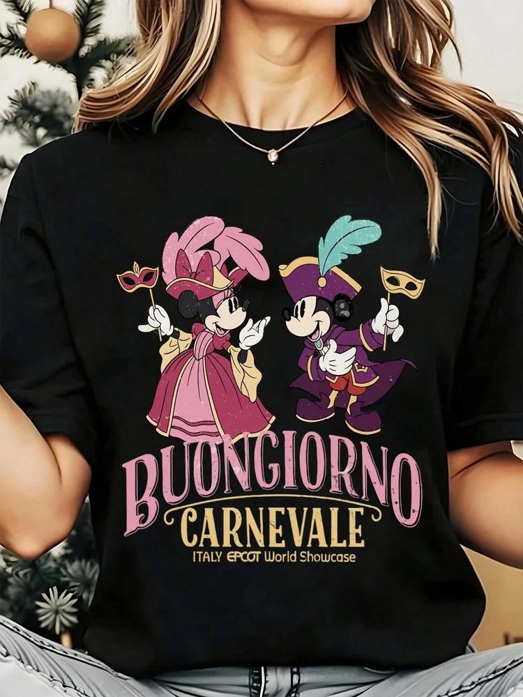 TShirt Mickey And Minnie Unisex 3 S