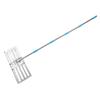 Lawn Leveling Rake Portable Heavy Duty Lawn Level Tool Adjustable Stainless Steel Lawn Rake for