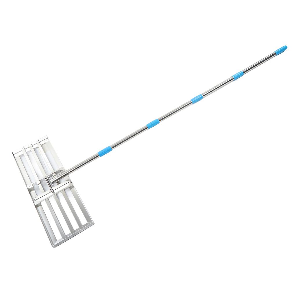 Lawn Leveling Rake Portable Heavy Duty Lawn Level Tool Adjustable Stainless Steel Lawn Rake for