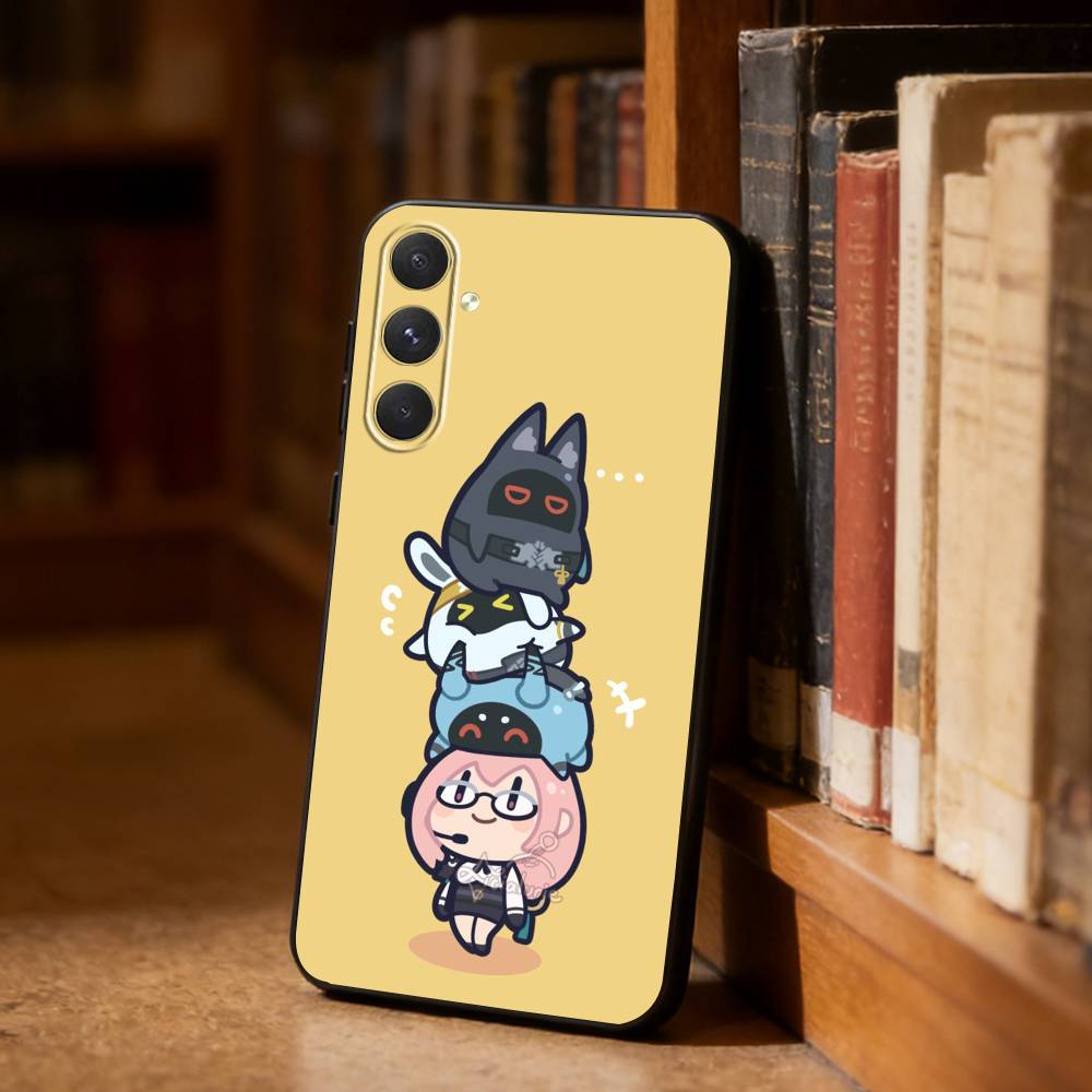 

Z-Zenless Z-Zone Zero Bangboo Phone Case For Samsung S26,S25,S24,S23,S22,S21,Ultra,Plus,FE Black Soft Cover Samsung S22plus5G