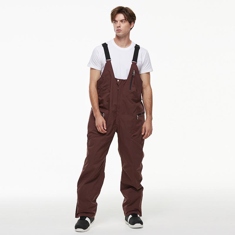 Γυναικεία και Ανδρικά Σκι Ολόσωμη Φόρμα Σκι Ρυθμιζόμενη Παντελόνι Σαλόπετα Αδιάβροχο Αντιανεμικό Παντελόνι Σκι Μονωμένο Ζεστό Υπαίθριο Αθλήματα Χιονιού Χειμερινό Παντελόνι Σνόουμπορντ