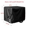 Garden Universal Cover Outdoor Generator Cover 600D Oxford Cloth Waterproof and Dustproof Sun Protection Cover