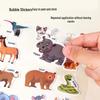 CPC Cross-border Children's Bubble Sticker & Jelly Quiet Puzzle Book - Early Education Toy with CE Certification