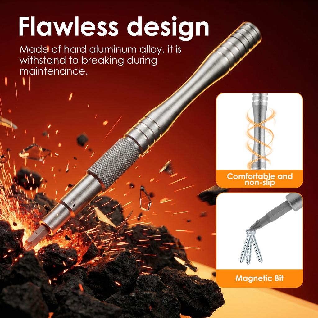 128 in 1 Precision Screwdriver Set with Magnetic Bits and Pad Heavy Duty Mini Screwdriver Set for Phone Computer Watch Laptop