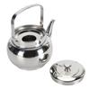 Stainless Steel Teapot with Removable Filter Metal Tea Kettle Coffee Table Serving Pot for Home Hotel Restaurant