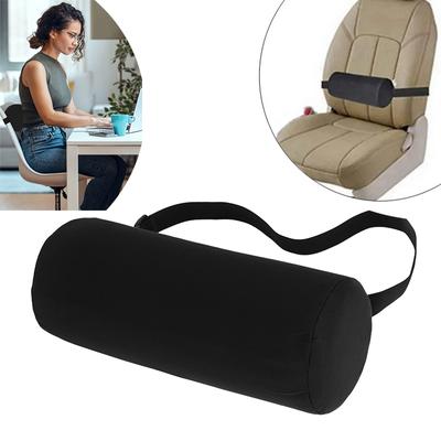 Cilindro de Aceite para Asiento de Coche Almohada Lumbar de Rodillo Protector Lumbar para Silla de Oficina Alivio de la Fatiga Lumbar Respaldo Soporte Lumbar Rodante
