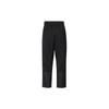adidas Solid Logo Micro Mark Cropped Sports Pants Women Bottoms Black HE9958
