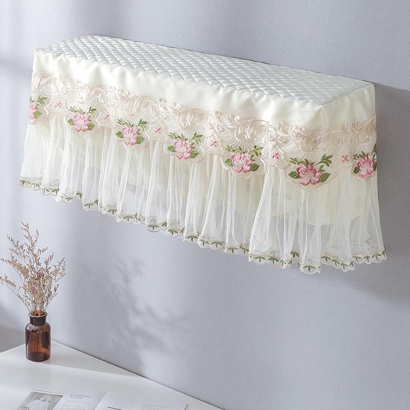 Universal Wall-Mounted Air Conditioner Dust Cover: Anti-Blow Windshield, Windproof Curtain, Full Sleeve Protection for Cabinet Machines