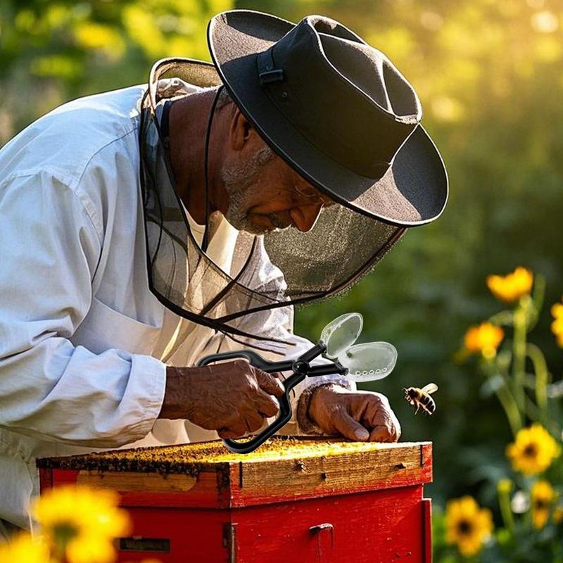 Queen Clips For Bees Queen Bee Catcher With Scissor Handle Beekeeping Tools Lightweight Catching Tool Swarm Traps For Outdoor